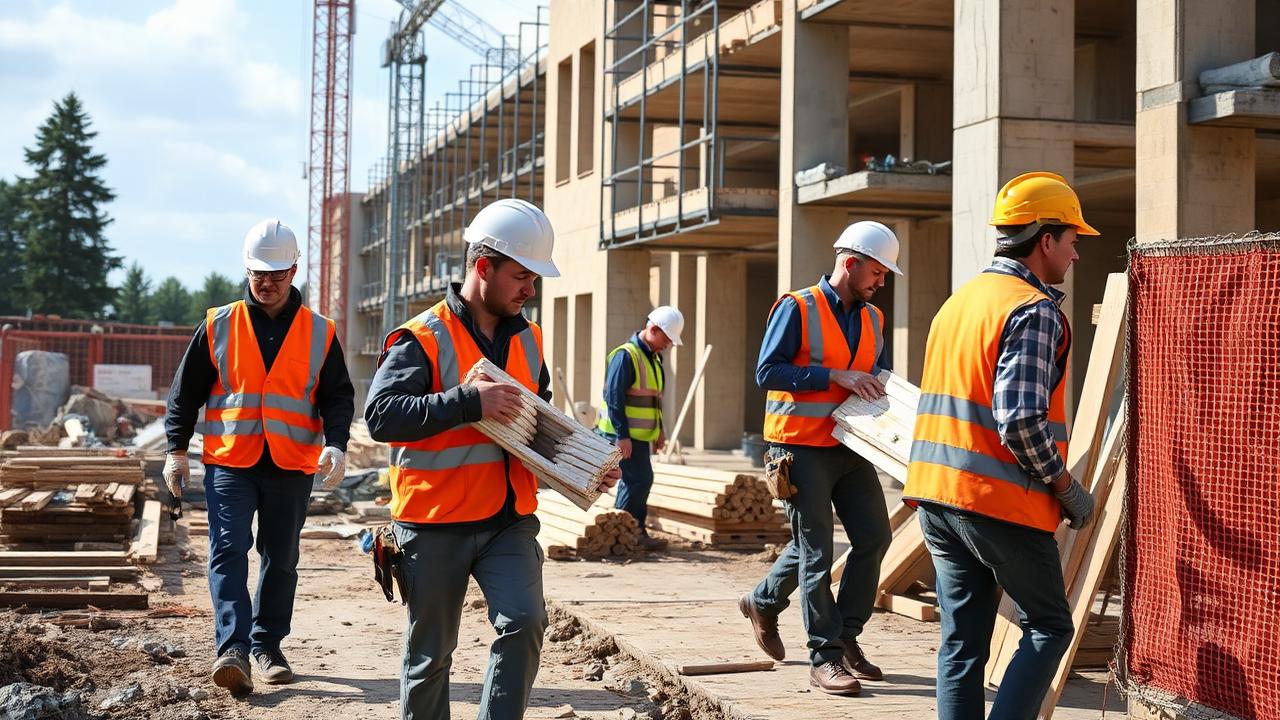 Bauhelfer in Dresden – zuverlässige Unterstützung auf der Baustelle